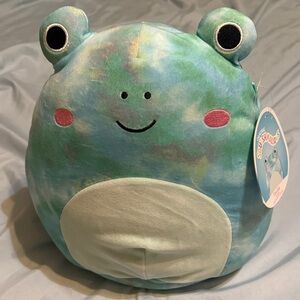 Cute Ferdie Frog Squishmallow  12” Plush Toy